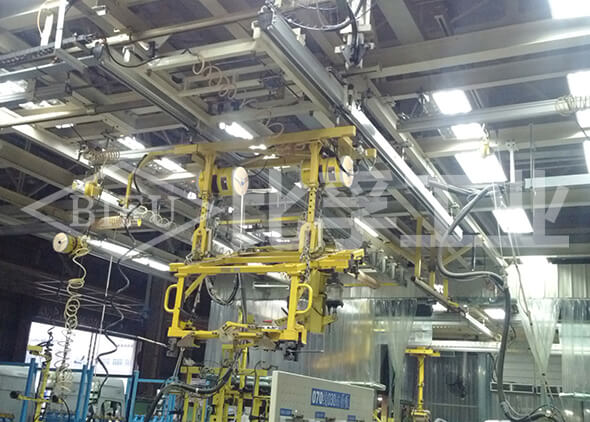 汽車(chē)主機(jī)廠裝配線氣動(dòng)平衡吊案例