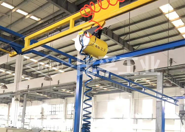 電纜線圈氣動(dòng)平衡吊案例